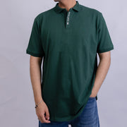 Slim Fit Men's Cotton Polo T-Shirt