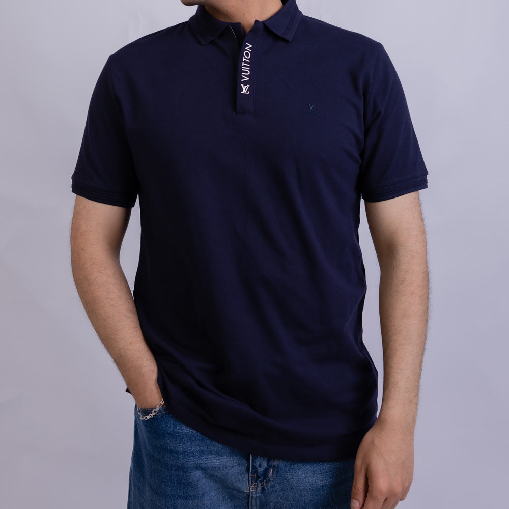 Slim Fit Men's Cotton Polo T-Shirt