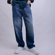 Wide Leg Denim Jeans - PB