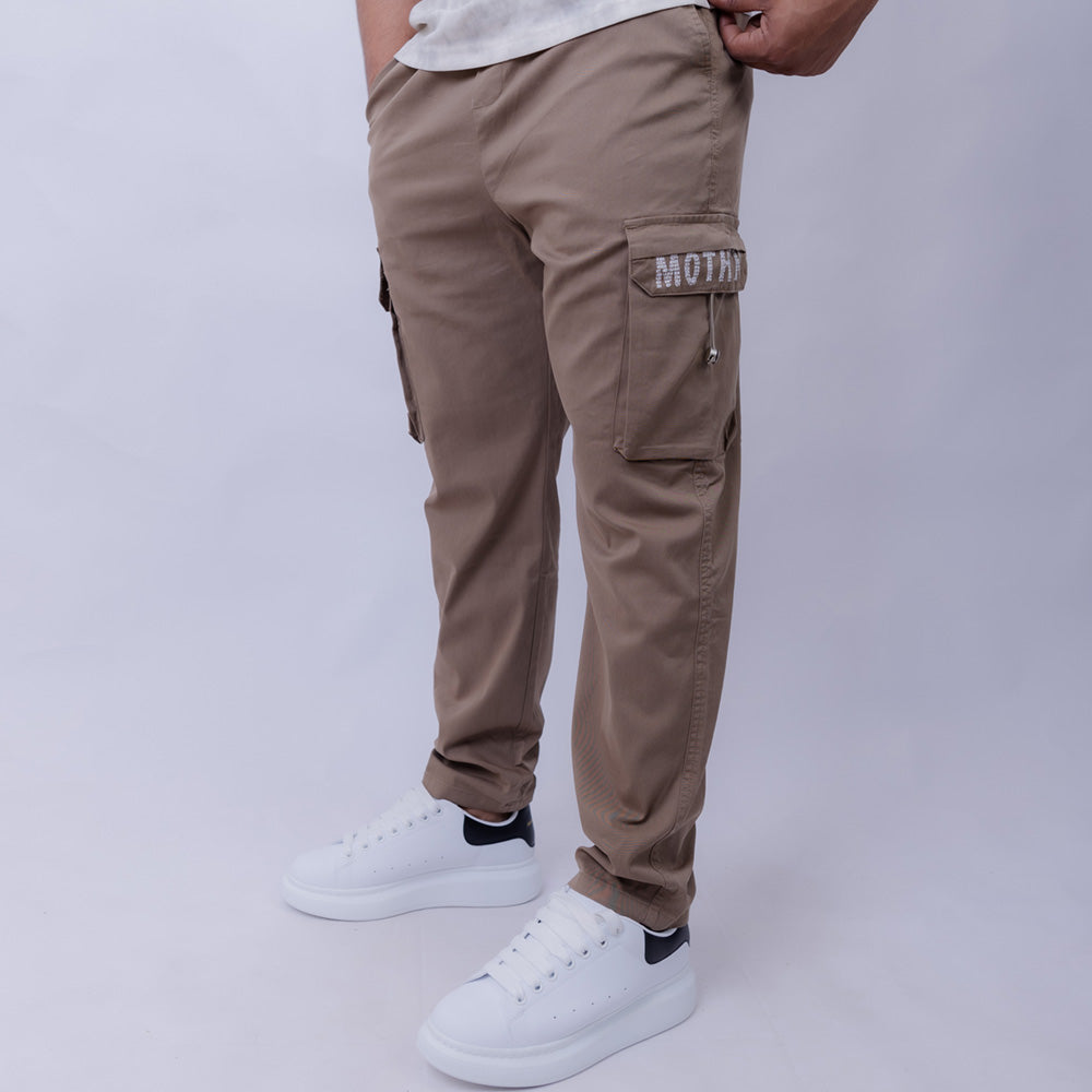 Utility Cargo Cotton Pants - HG