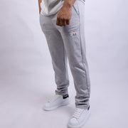 Wide Leg Cotton Sweatpants - B