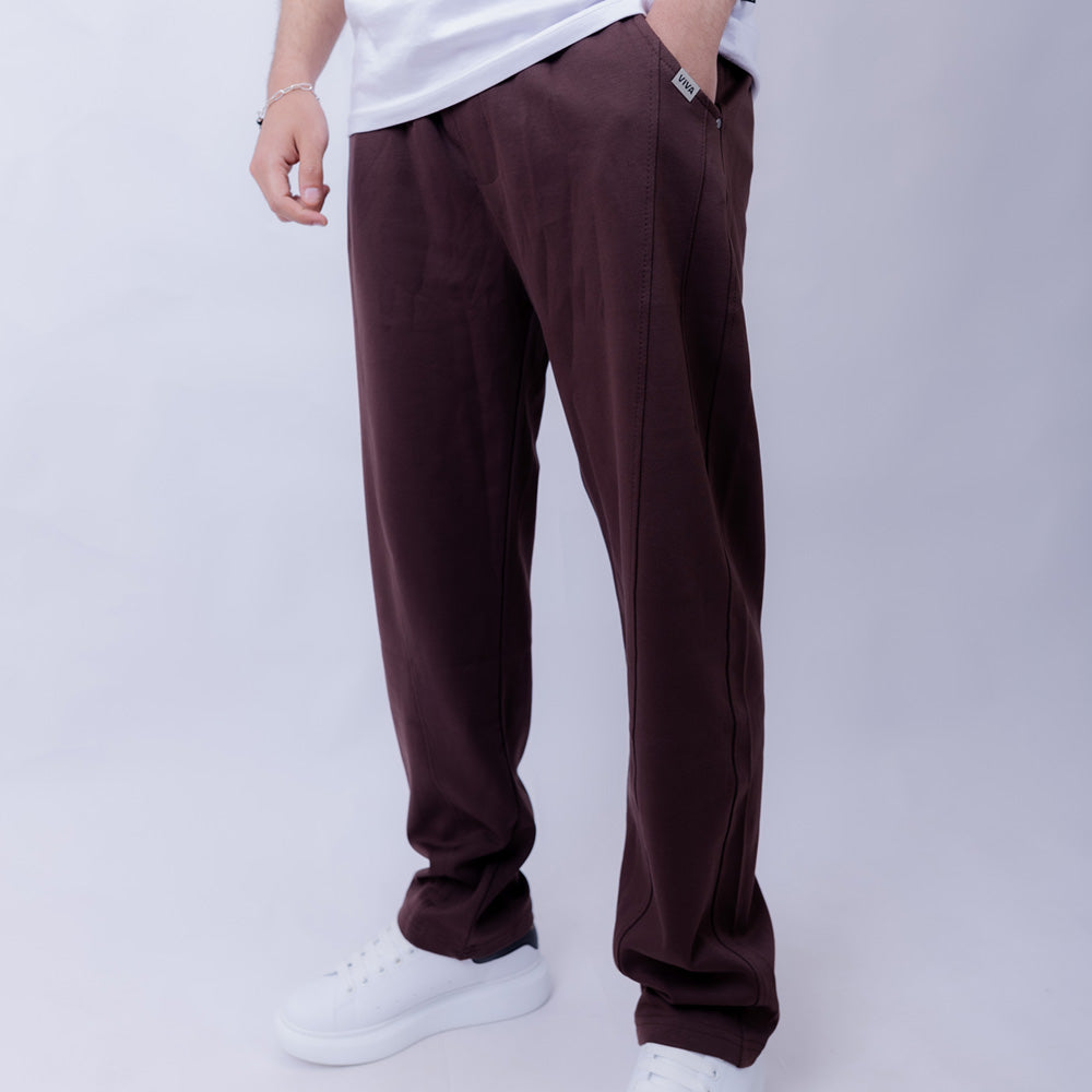Wide Leg Relaxed Fleece Sweatpants - VIVA