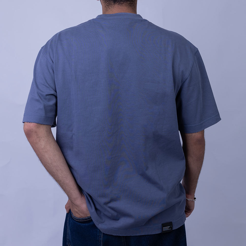 Cotton Chrome Print T-Shirt For Men