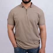 Slim Fit Men's Cotton Polo T-Shirt