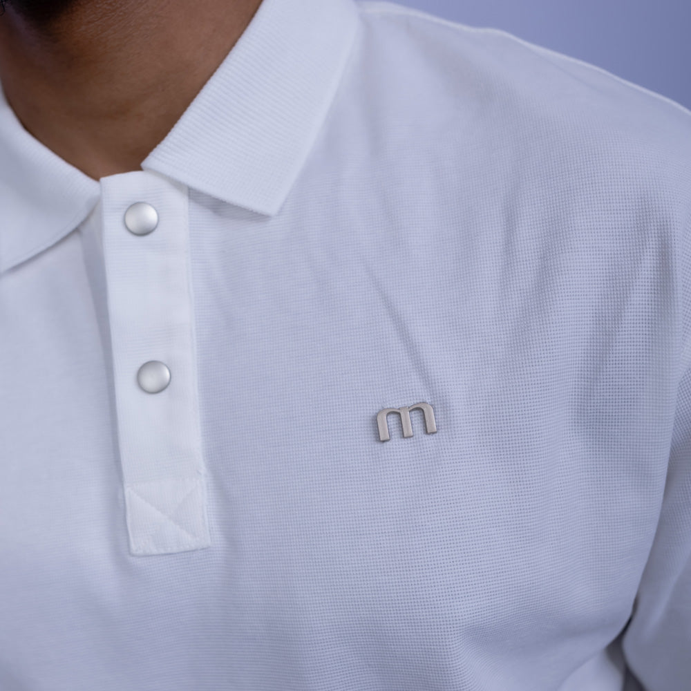 Relaxed Fit Cotton Piqué Plain Polo Shirt