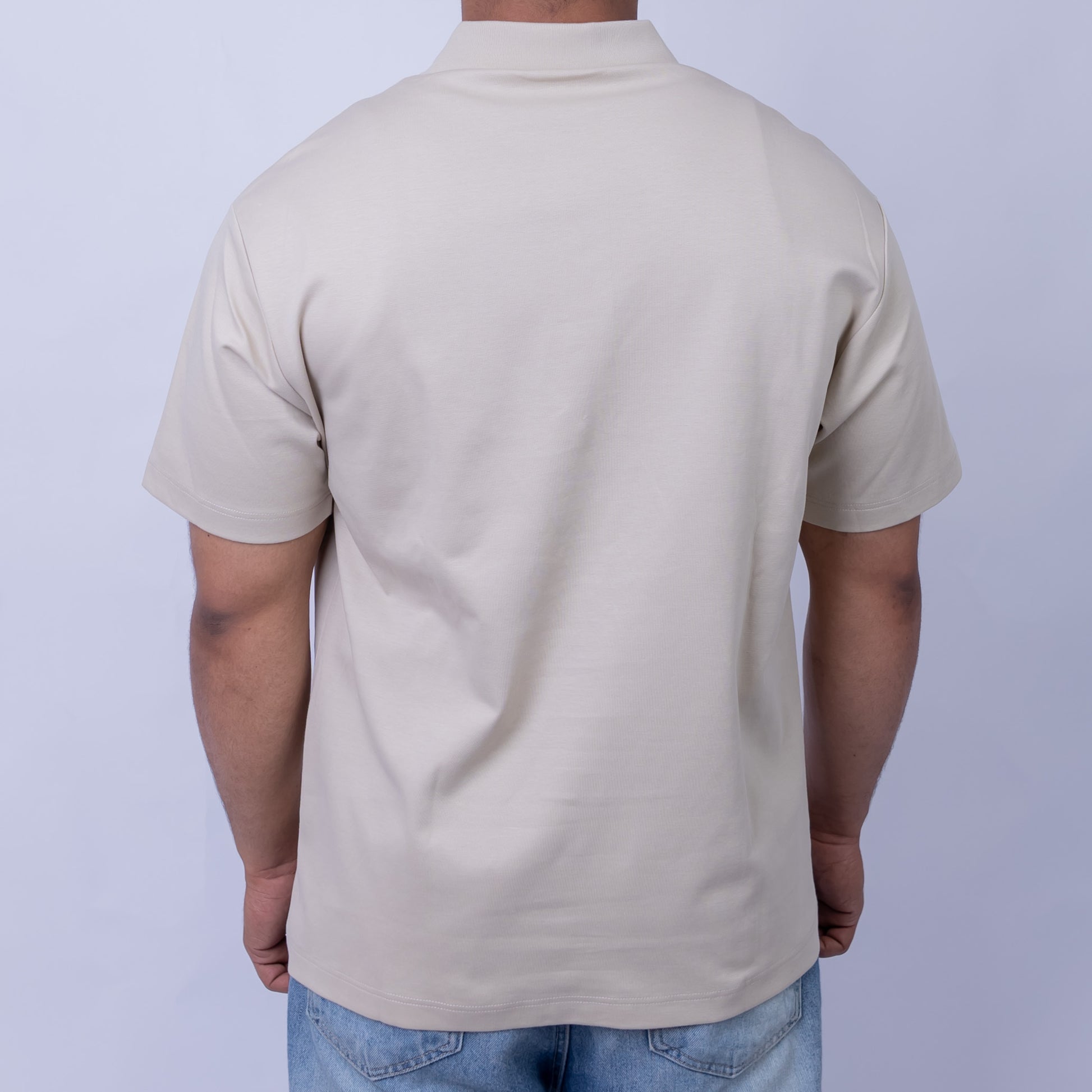 Giovane Men's Polo T-Shirt Relaxed Fit Cotton