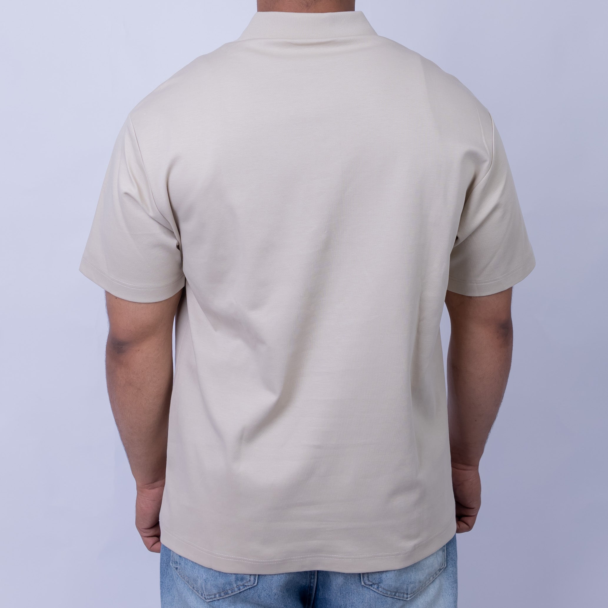 Giovane Men's Polo T-Shirt Relaxed Fit Cotton