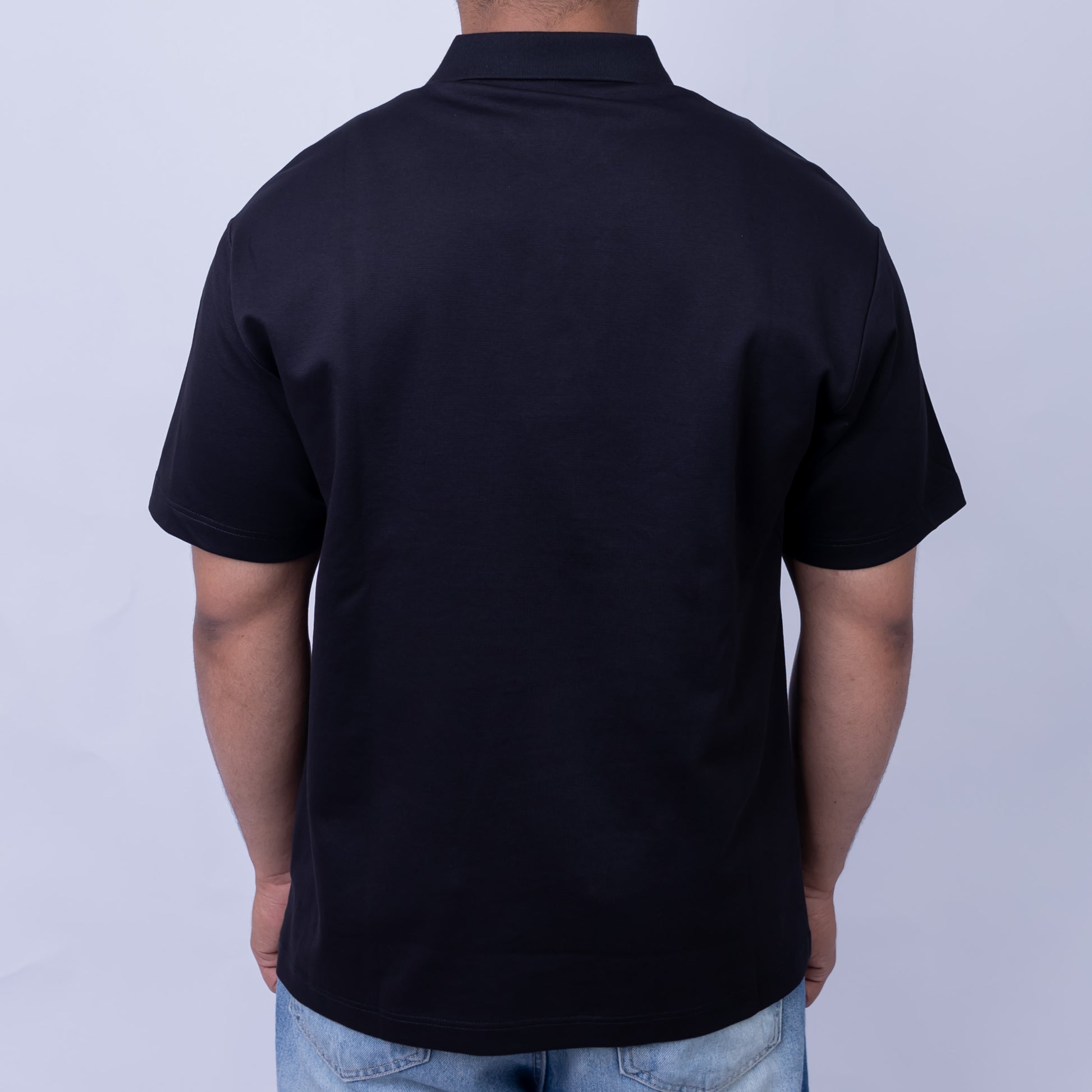 Giovane Men's Polo T-Shirt Relaxed Fit Cotton