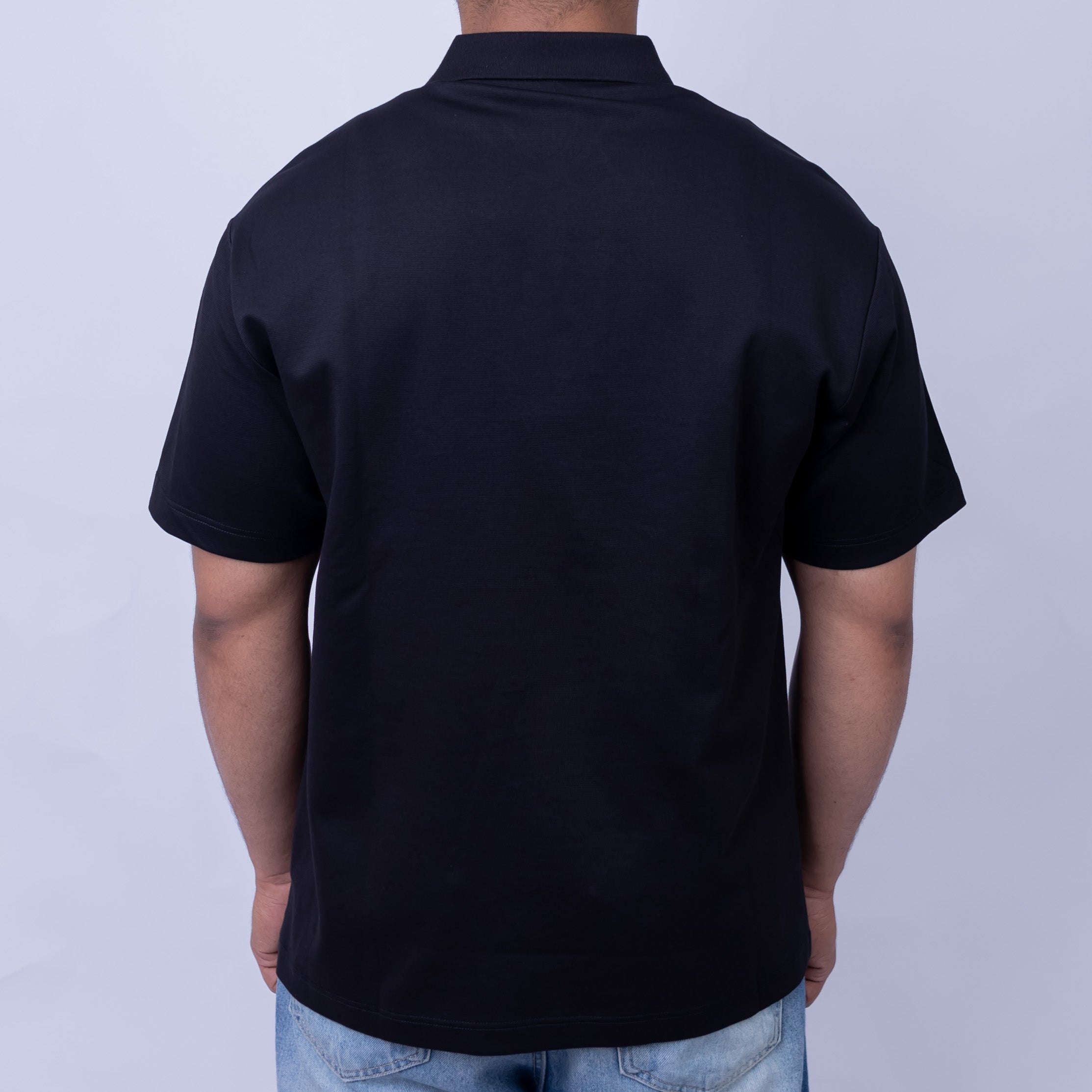Giovane Men's Polo T-Shirt Relaxed Fit Cotton