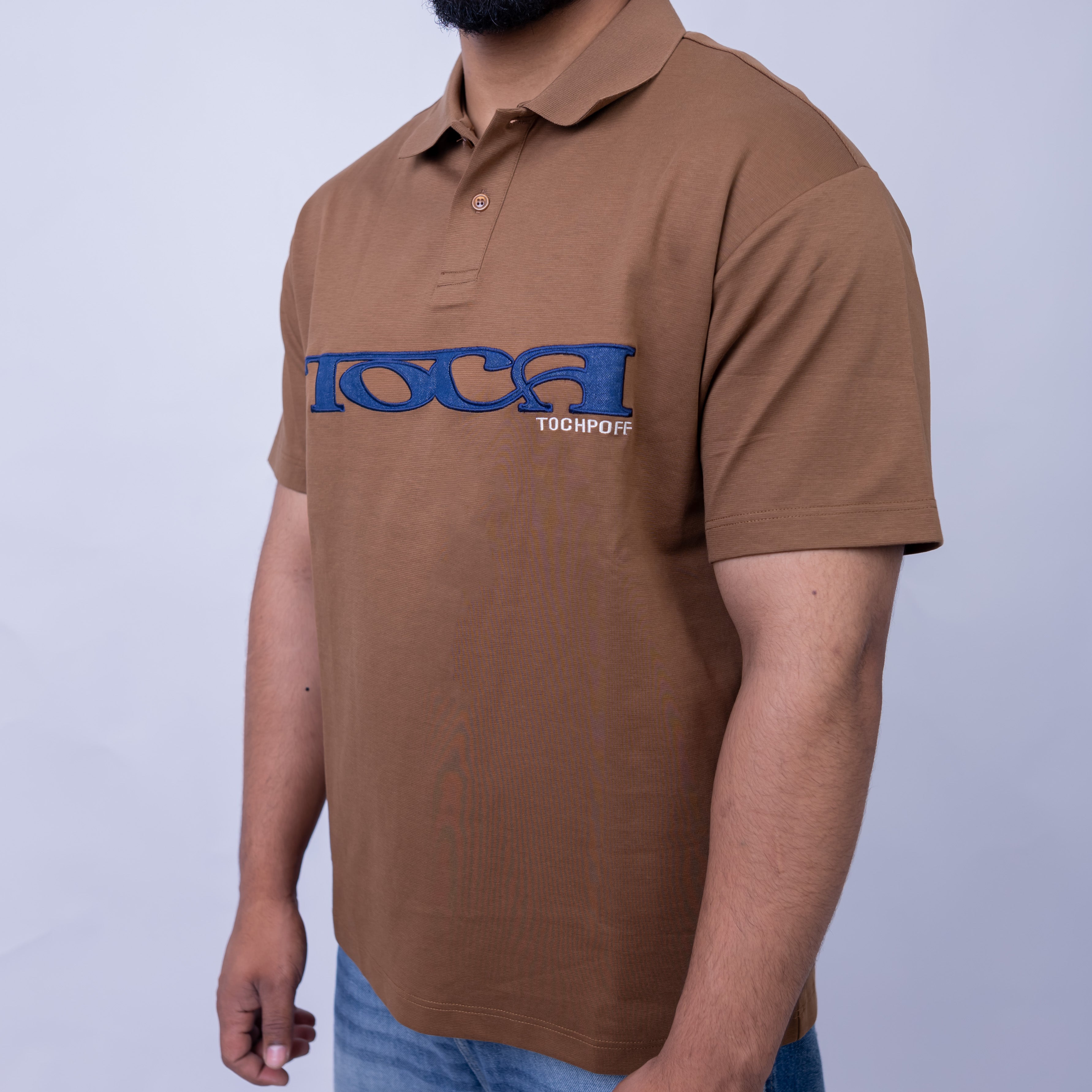 Giovane Men's Polo T-Shirt Relaxed Fit Cotton