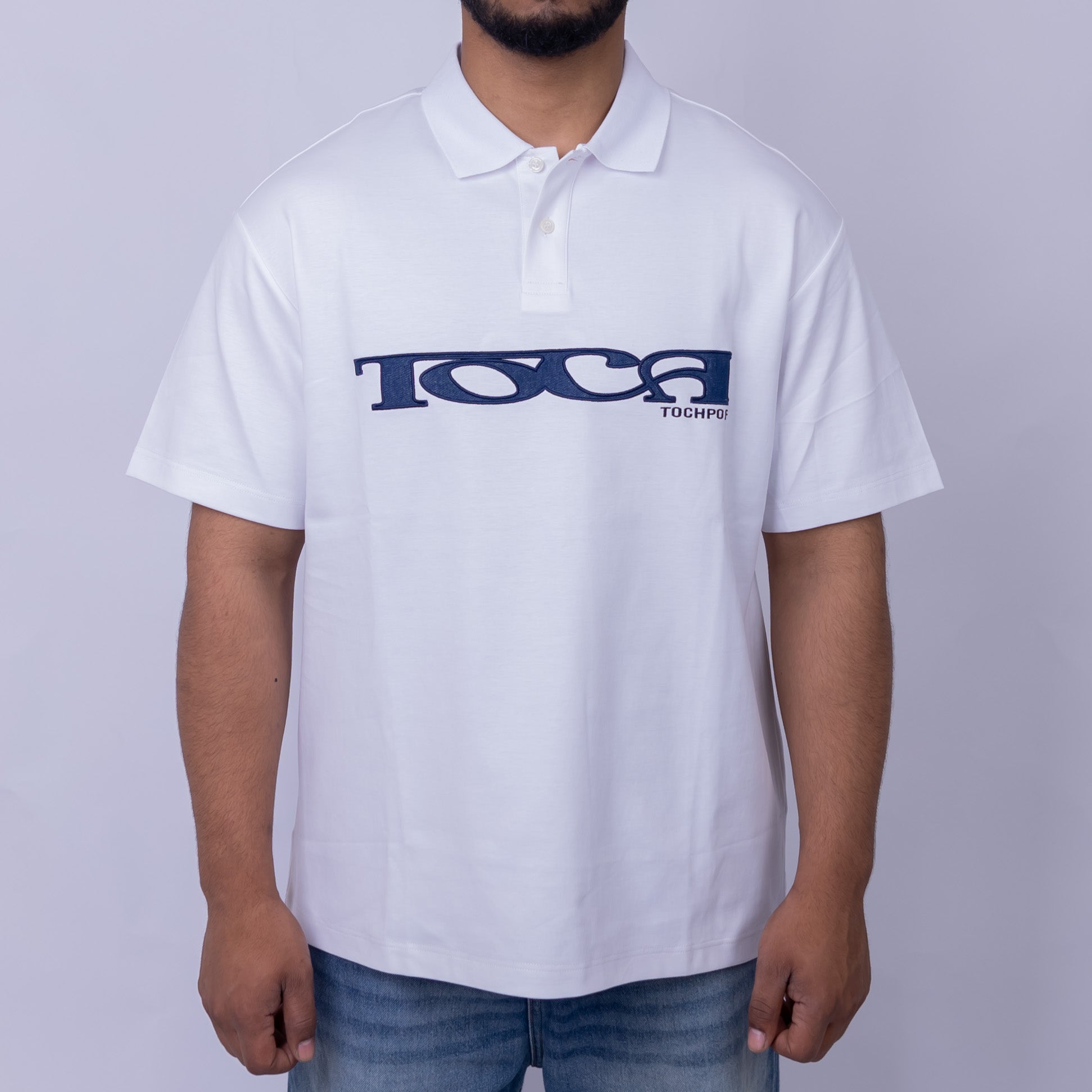 Giovane Men's Polo T-Shirt Relaxed Fit Cotton