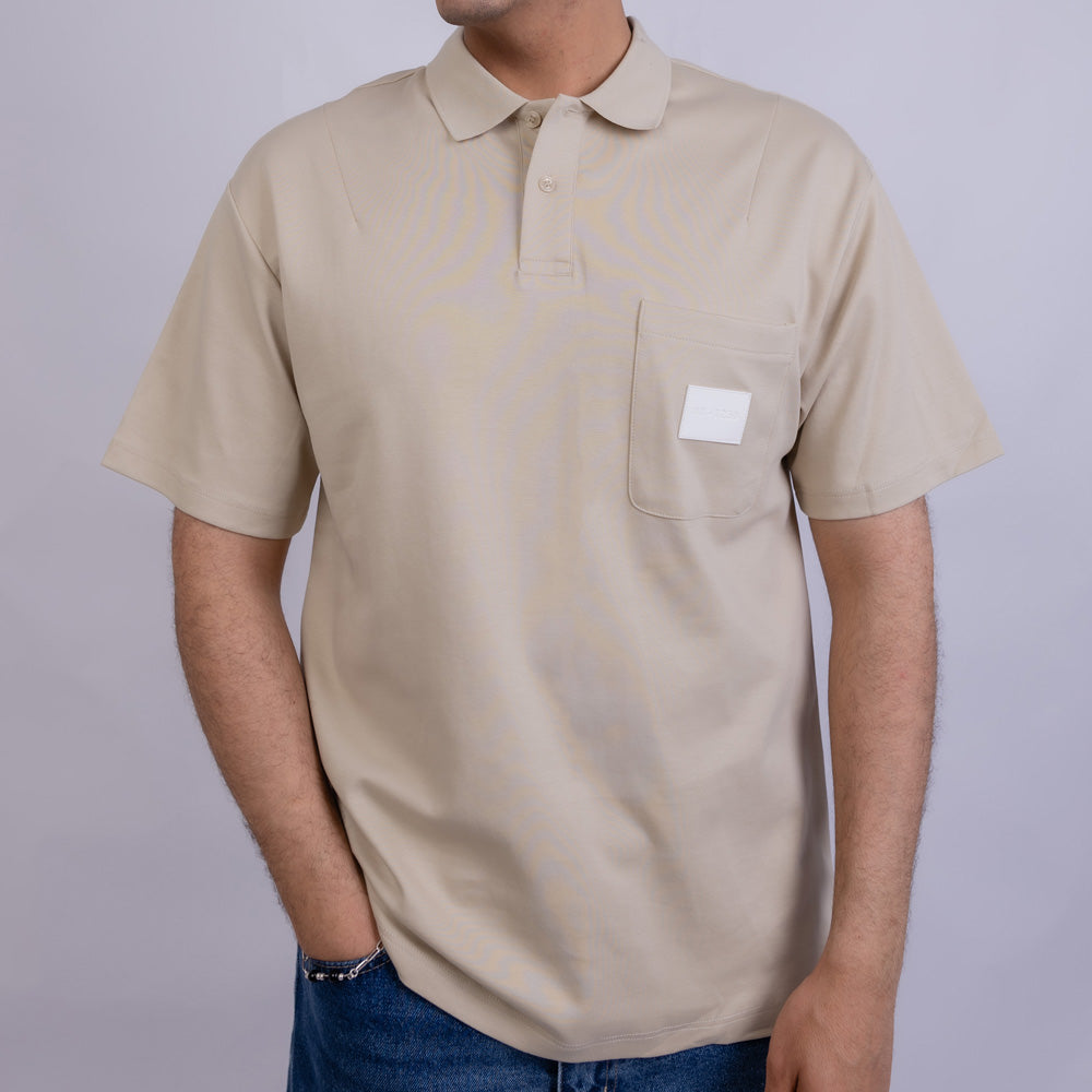 Relaxed Fit Men's Cotton Polo T-Shirt