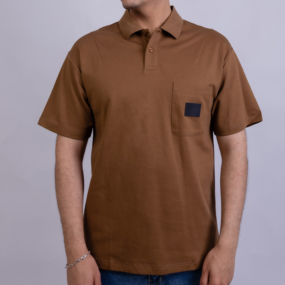 Relaxed Fit Men's Cotton Polo T-Shirt