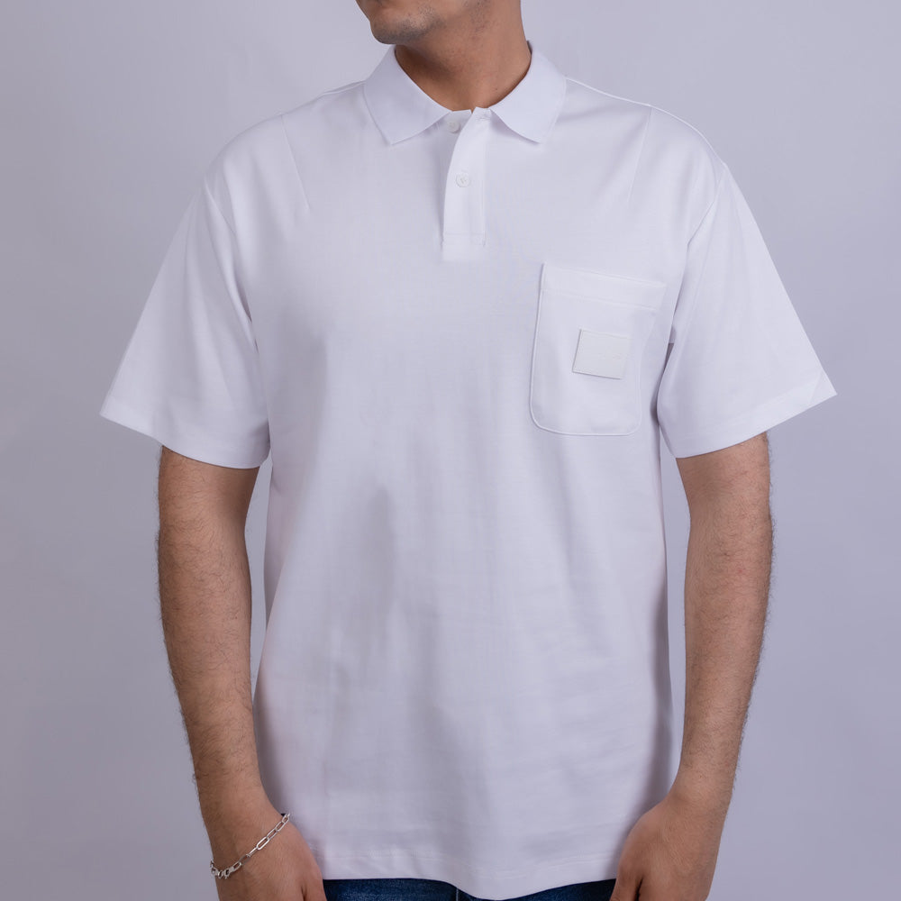 Relaxed Fit Men's Cotton Polo T-Shirt