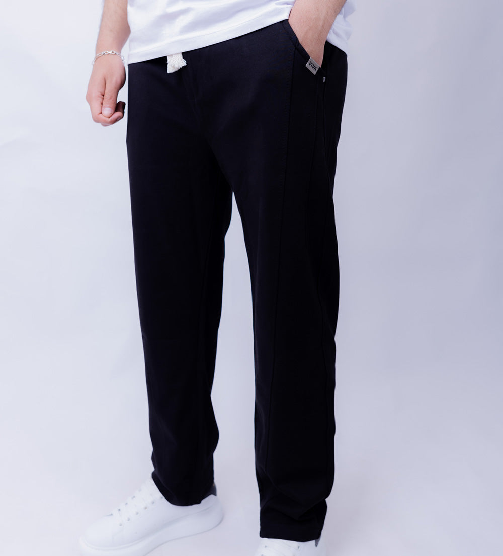Wide Leg Relaxed Fleece Sweatpants - VIVA