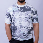 Giovane Regular Fit Men's Textured Pattern Round Neck T-Shirt