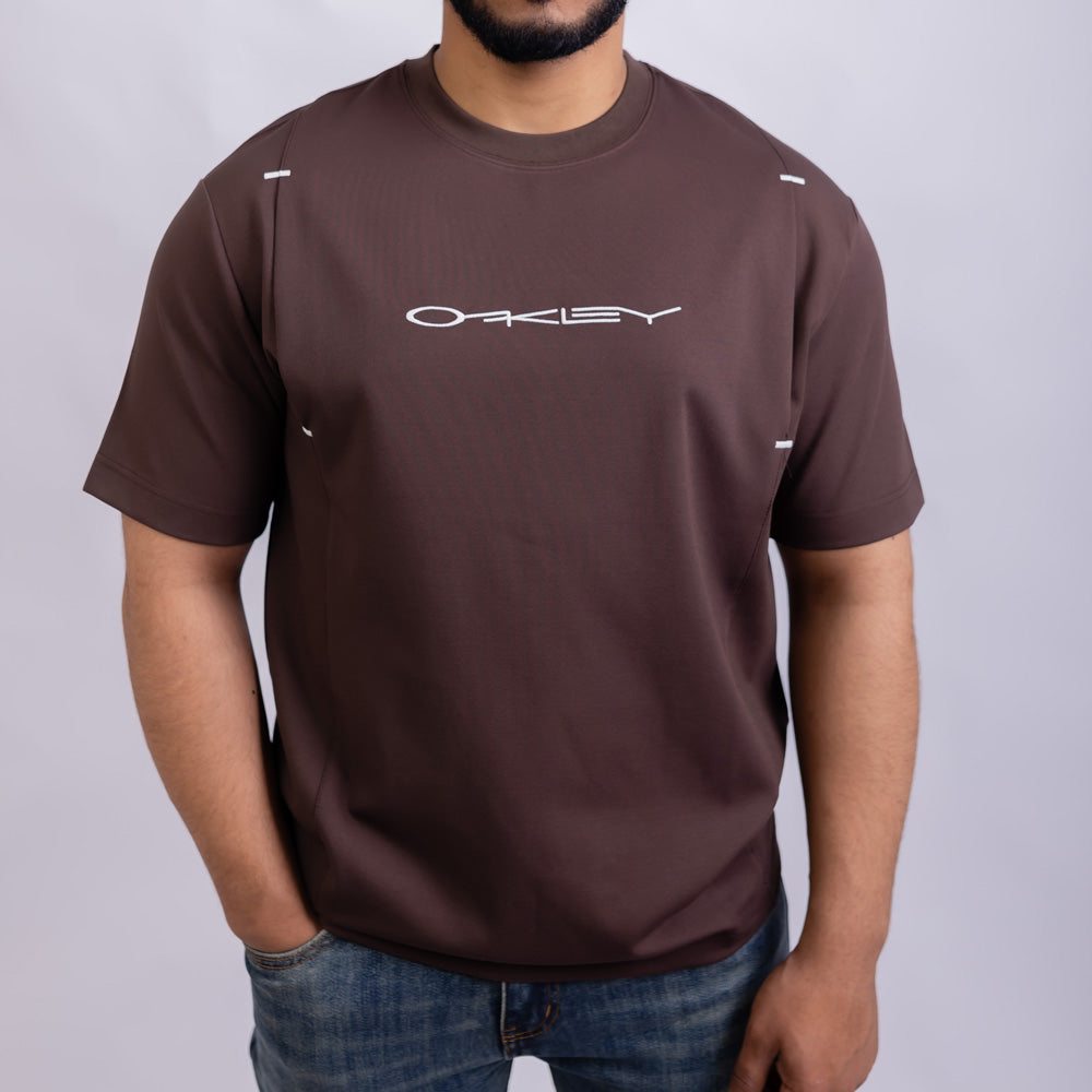 Giovane Oversized Men's Cotton Blend Round Neck T-Shirt