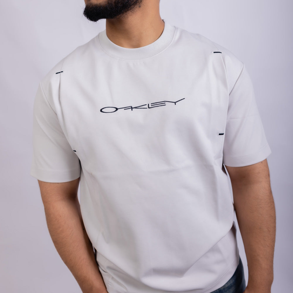 Giovane Oversized Men's Cotton Blend Round Neck T-Shirt