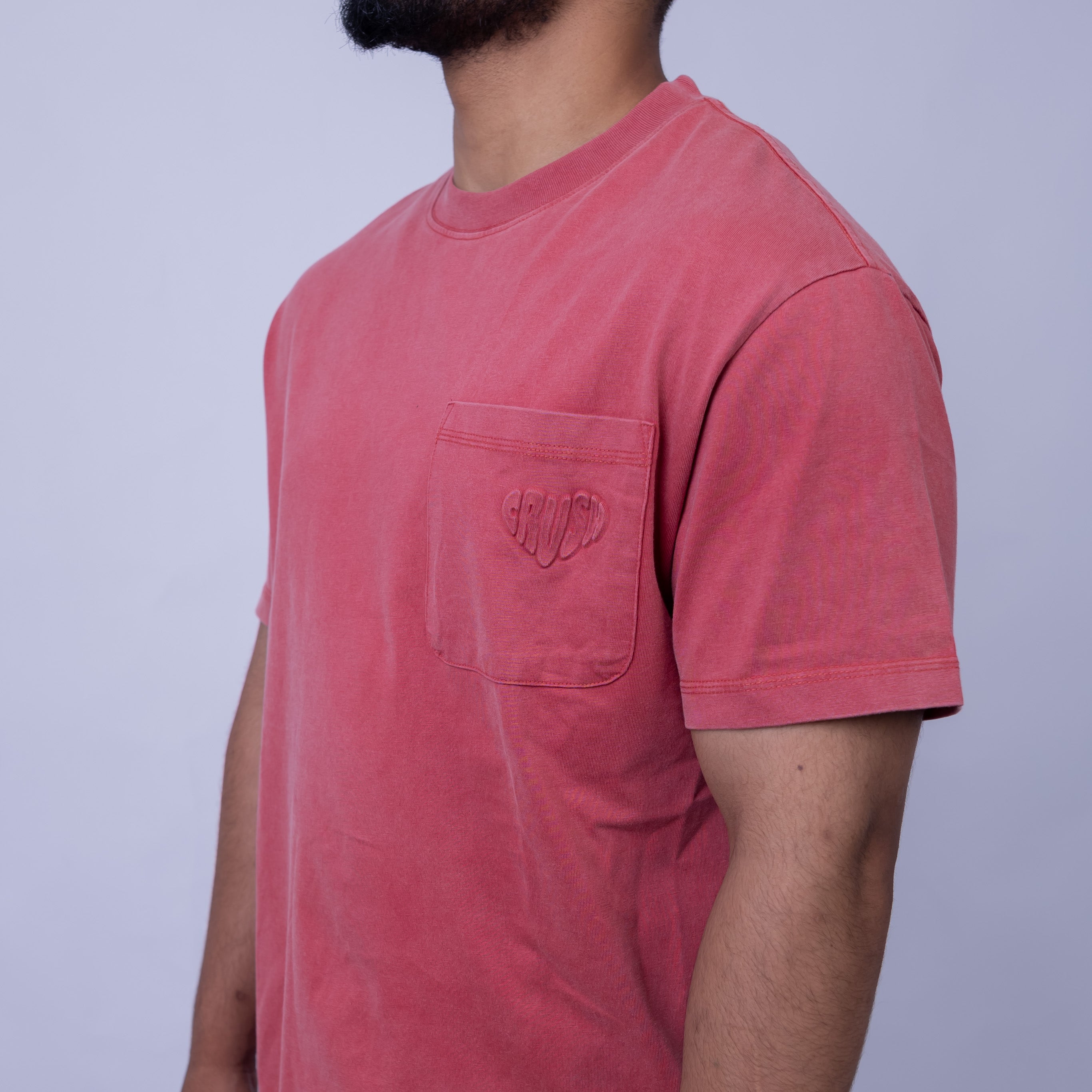 Giovane Relaxed Fit Men's Cotton Pocket Plain T-Shirt