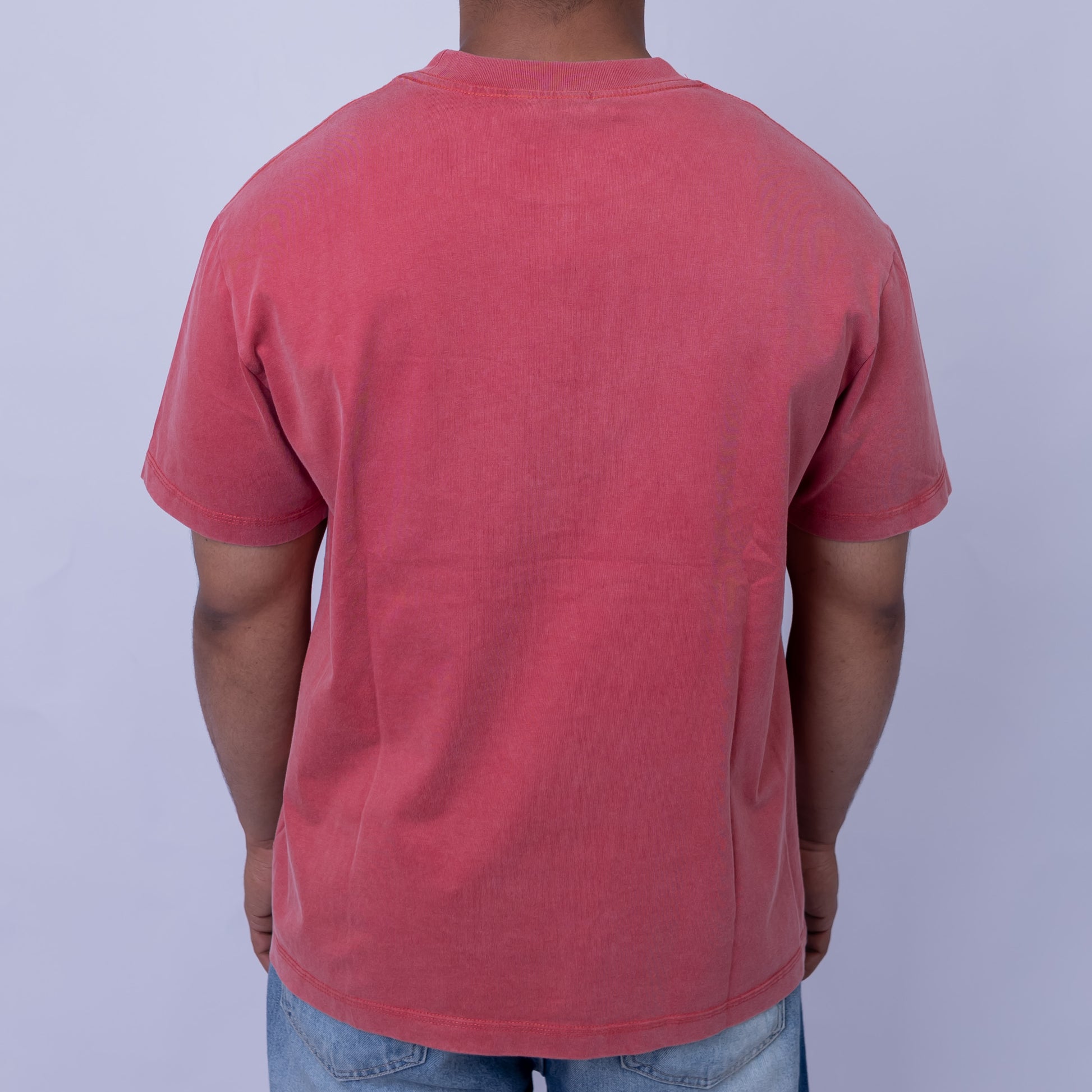 Giovane Relaxed Fit Men's Cotton Pocket Plain T-Shirt