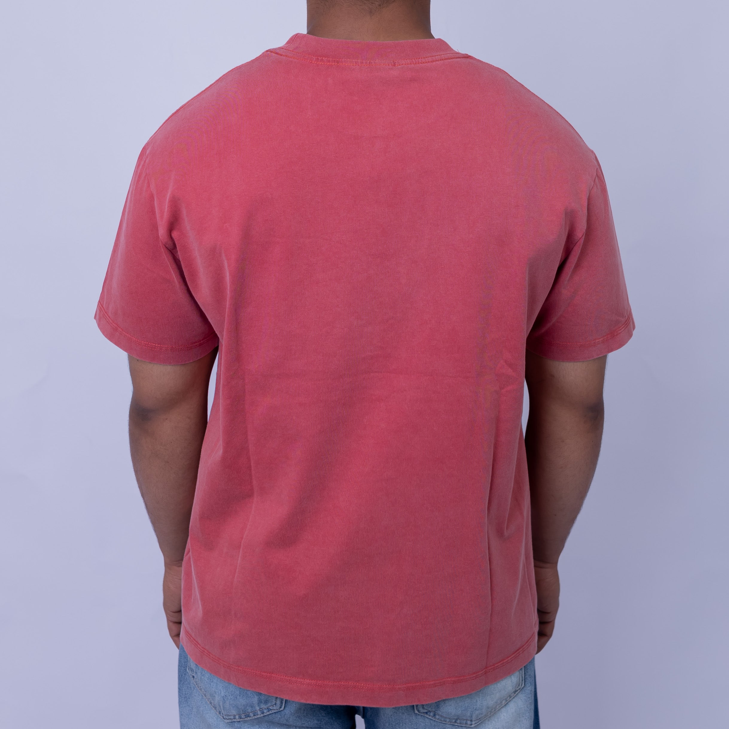 Giovane Relaxed Fit Men's Cotton Pocket Plain T-Shirt