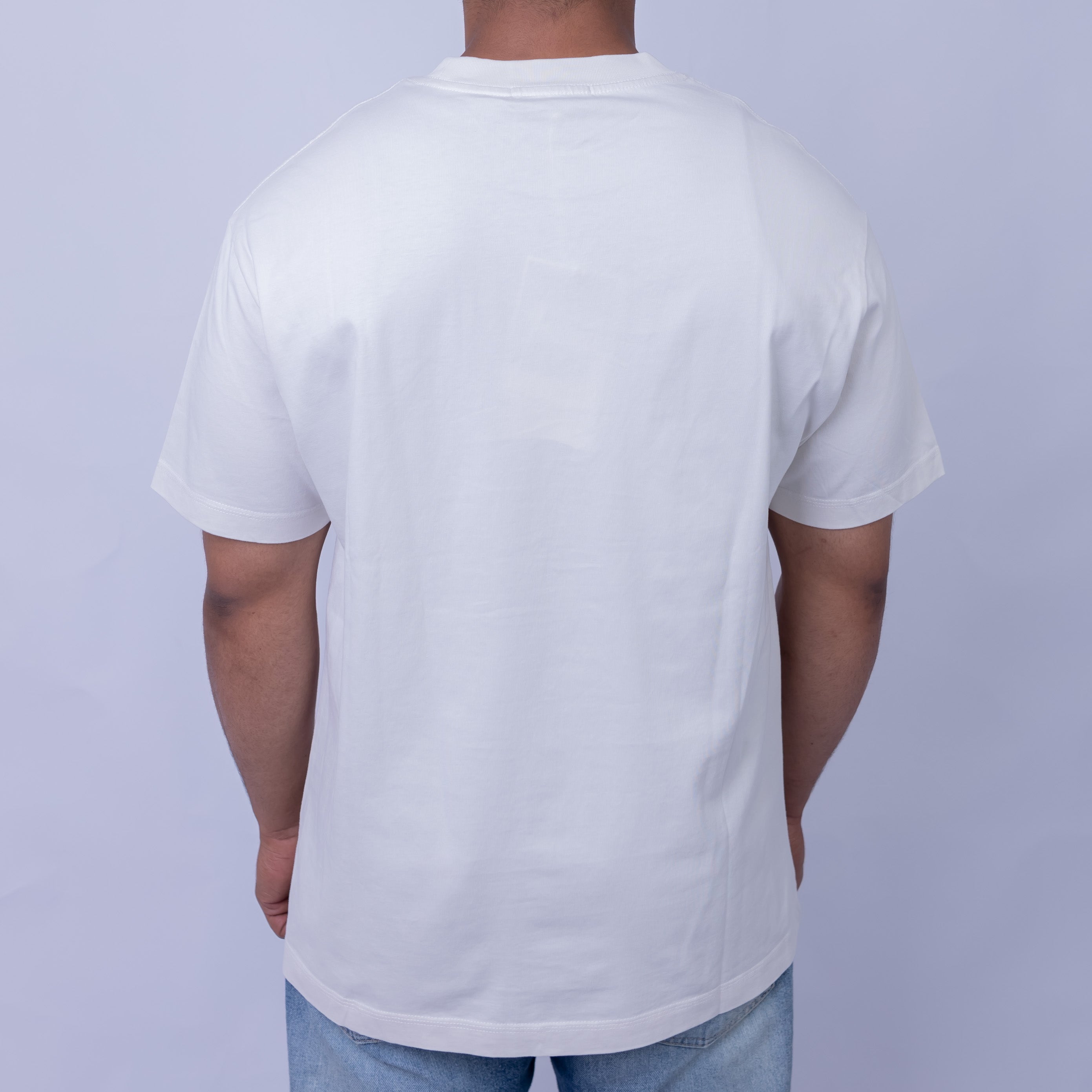 Giovane Relaxed Fit Men's Cotton Pocket Plain T-Shirt