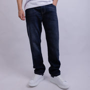 Wide Leg Comfort Denim Jeans - J