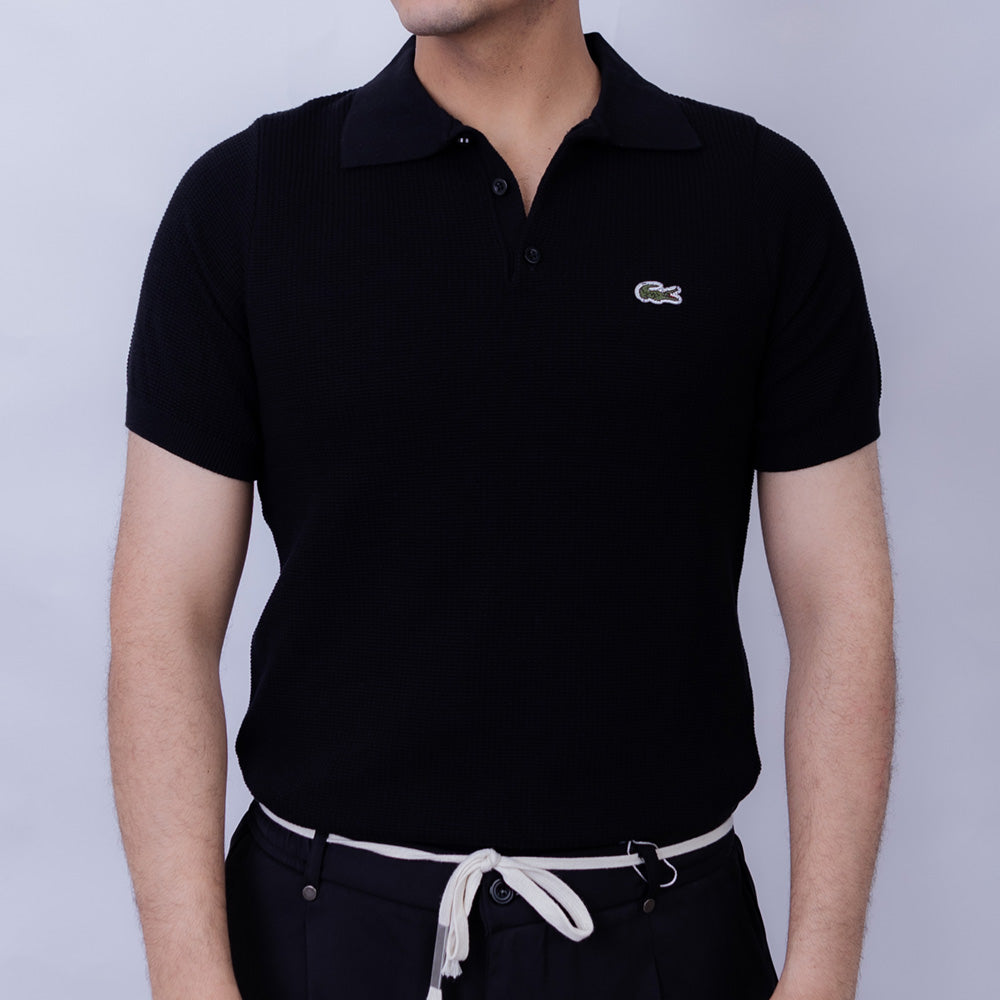 Polo T-Shirt Relaxed Fit Knit