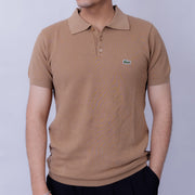 Polo T-Shirt Relaxed Fit Knit